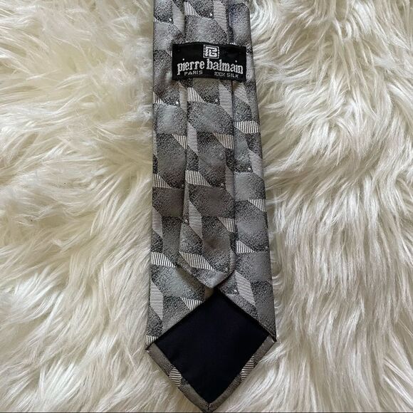 Pierre Balmain Vintage Men’s Silk Neck Tie - Picture 4 of 4